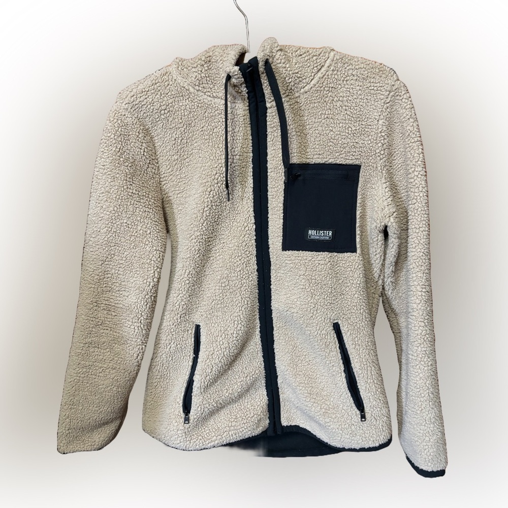 Hollister Sherpa hooded jacket